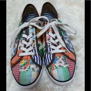 COACH patchwork sneakers